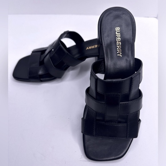 NWOB BURBERRY Lyna Leather Sandals, 100% Authentic! - Picture 7 of 15